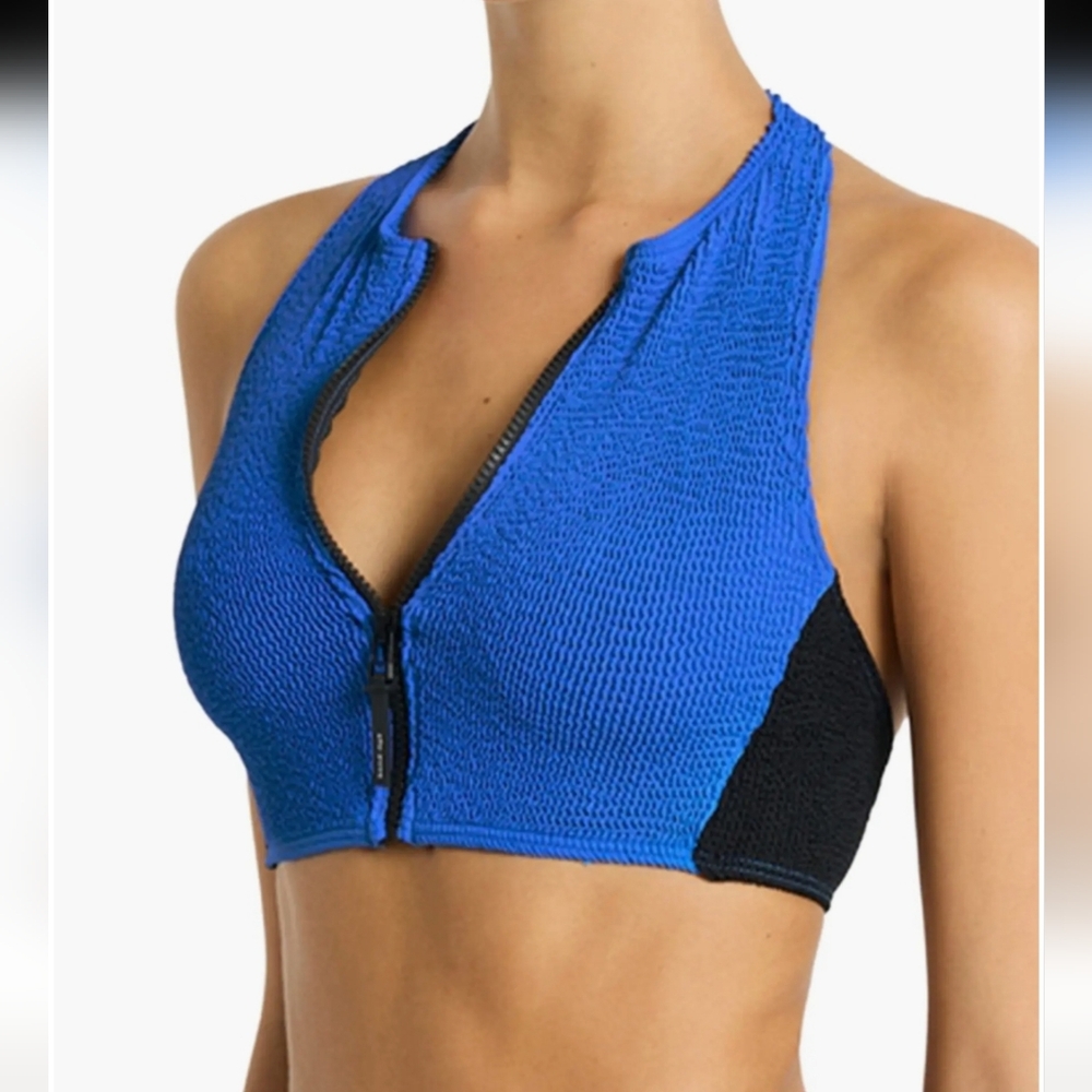 NWT BOUND by Bond-Eye Splice Irina Bikini Top - One Size